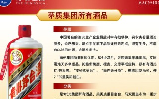 茅台集团所有酒都有哪些系列和特点？