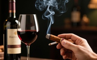 红酒配雪茄，健康风险几何？