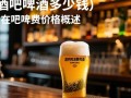 酒吧一只啤酒价格是多少？