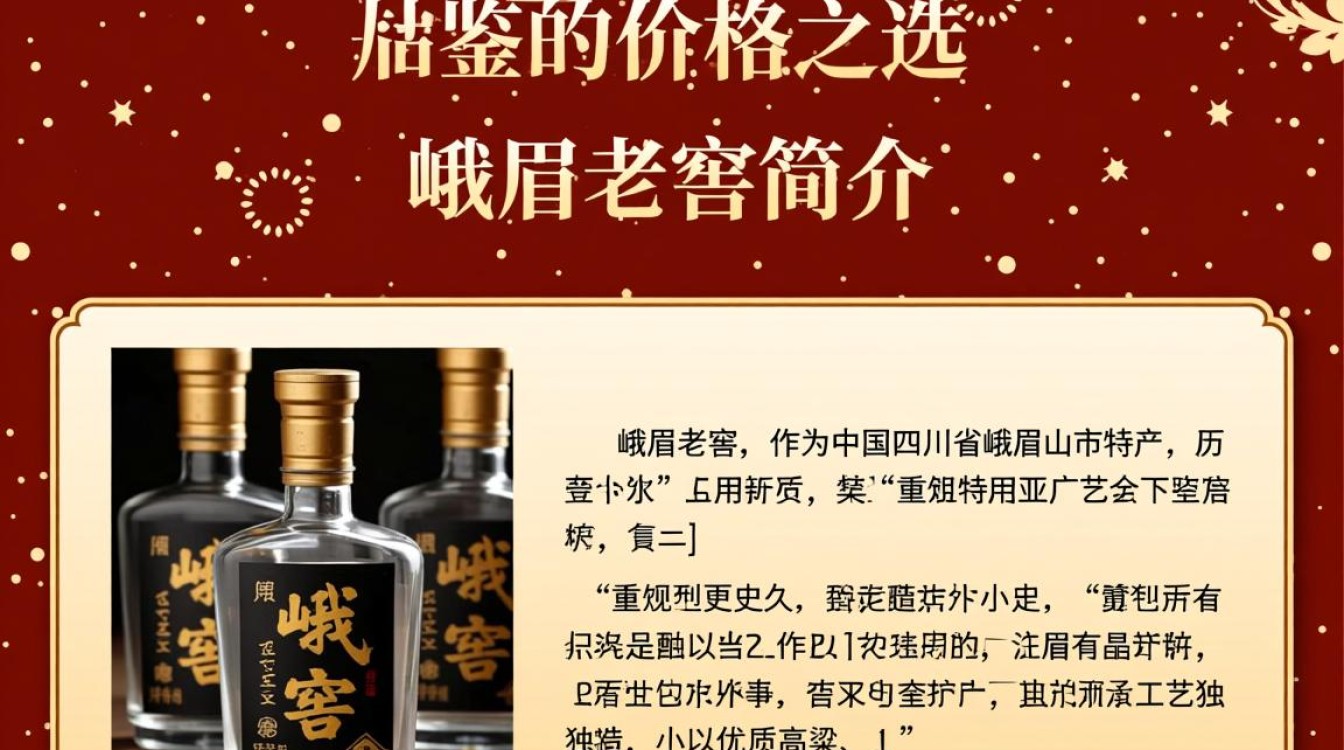 峨眉老窖酒价之谜，一瓶究竟多少钱？-第1张图片-鸿之腾酒家