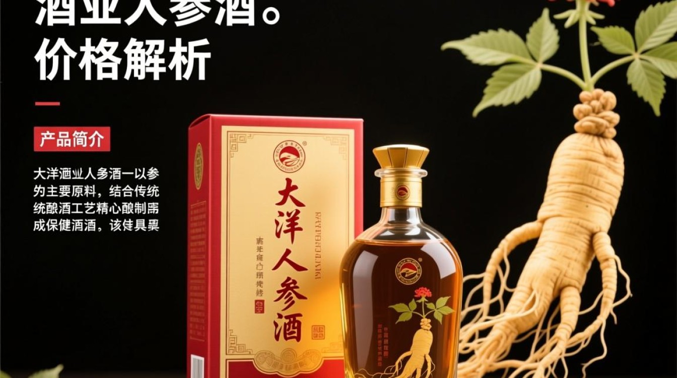 大洋酒业人参酒价格是多少？-第1张图片-鸿之腾酒家