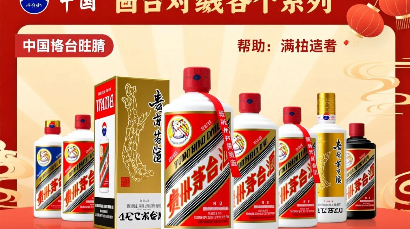 茅台系列选择疑问，究竟哪个系列最适合我？-第2张图片-鸿之腾酒家