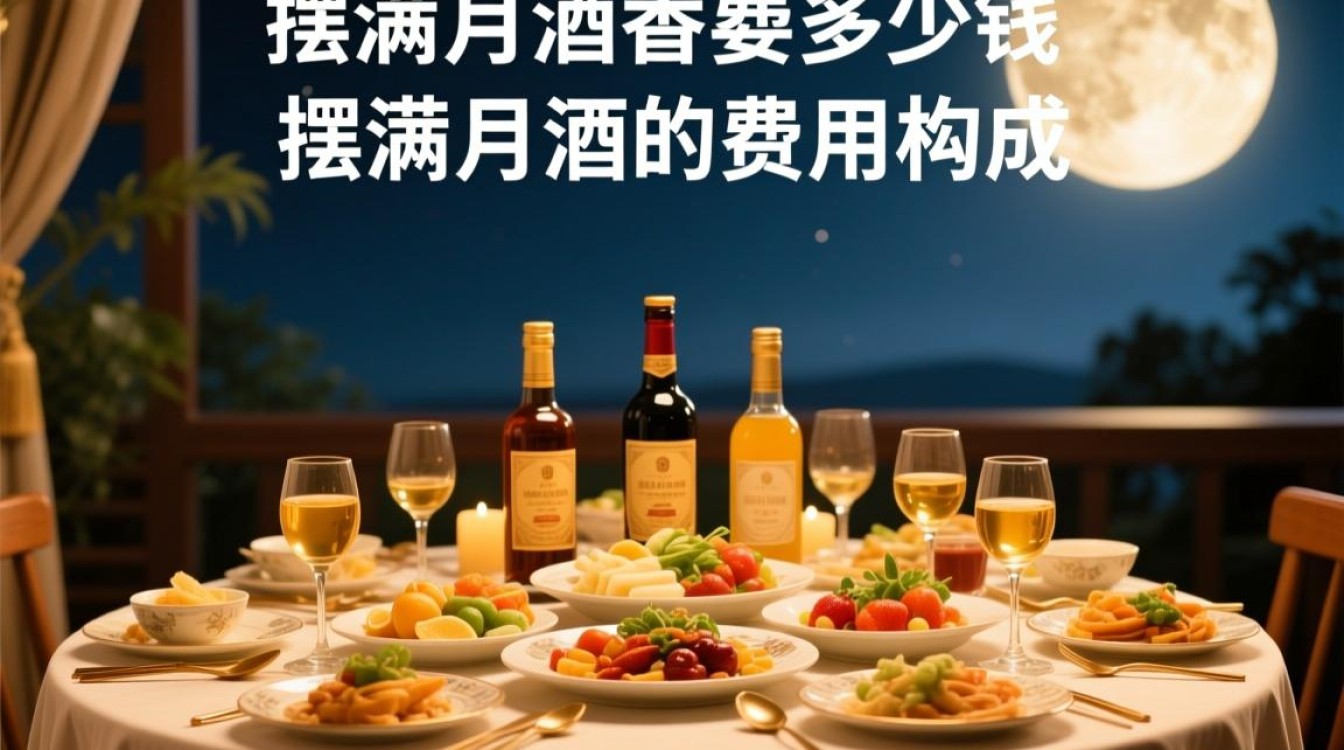 摆满月酒成本几何？价格之谜揭晓！-第2张图片-鸿之腾酒家