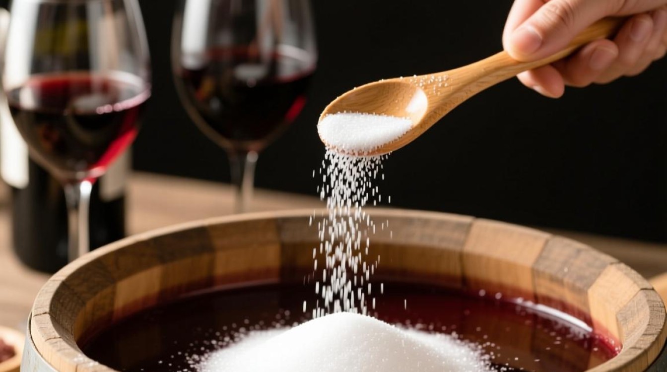 葡萄酒制作中白糖添加量有何标准？-第1张图片-鸿之腾酒家
