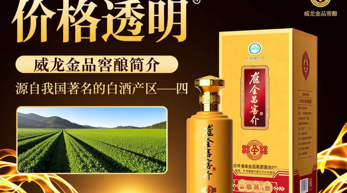 威龙金品窖酿市场售价是多少？-第2张图片-鸿之腾酒家