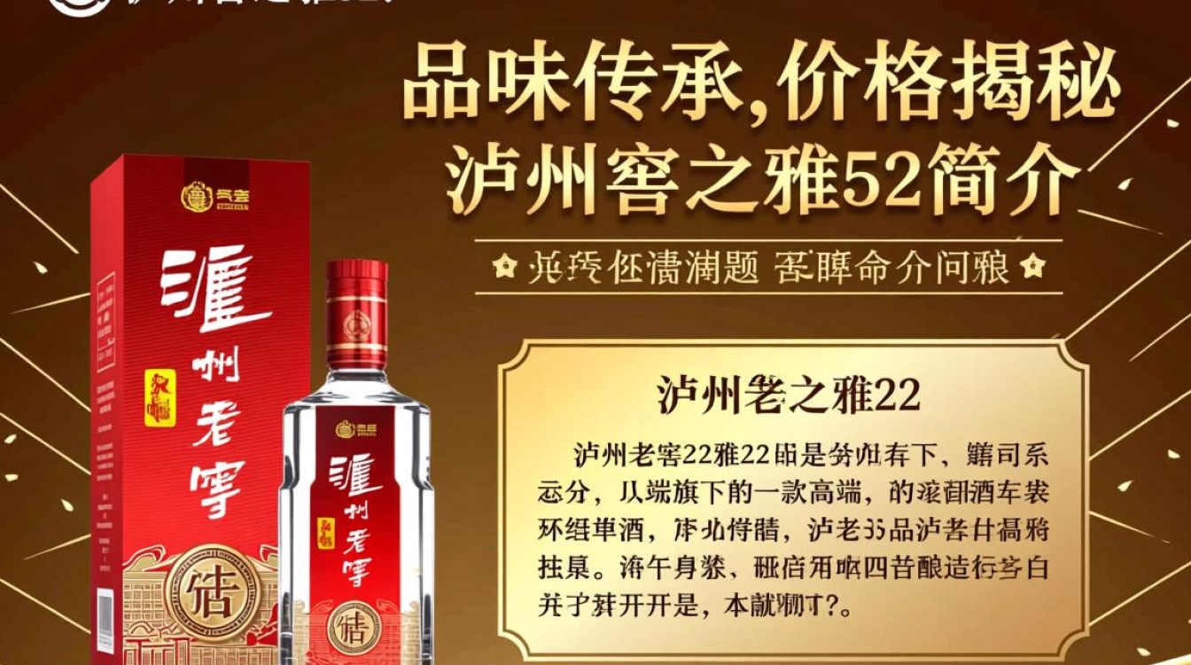 泸州窖之雅52售价几何？价格之谜待揭晓。-第2张图片-鸿之腾酒家