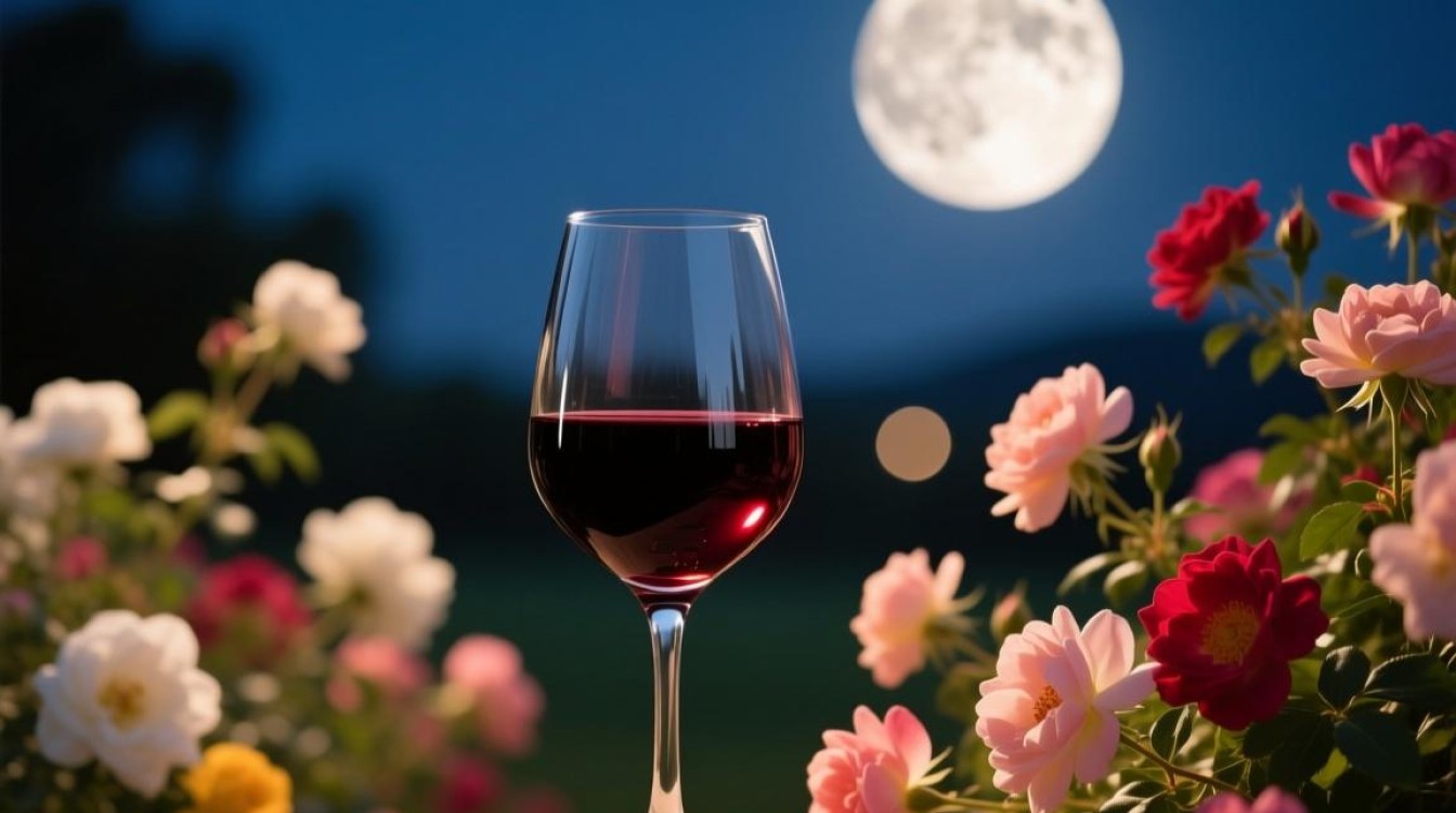 花前月下饮红酒，这样的场景为何如此浪漫？-第1张图片-鸿之腾酒家