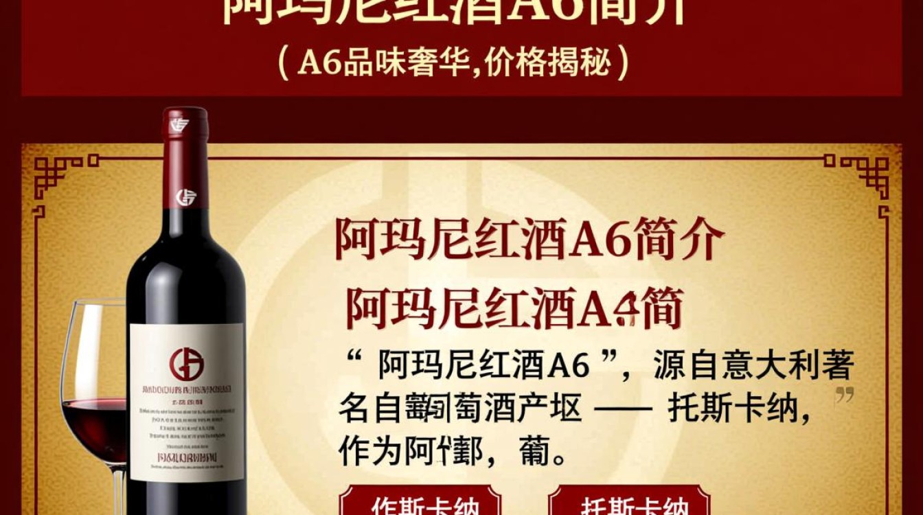 阿玛尼红酒A6价格是多少？-第3张图片-鸿之腾酒家