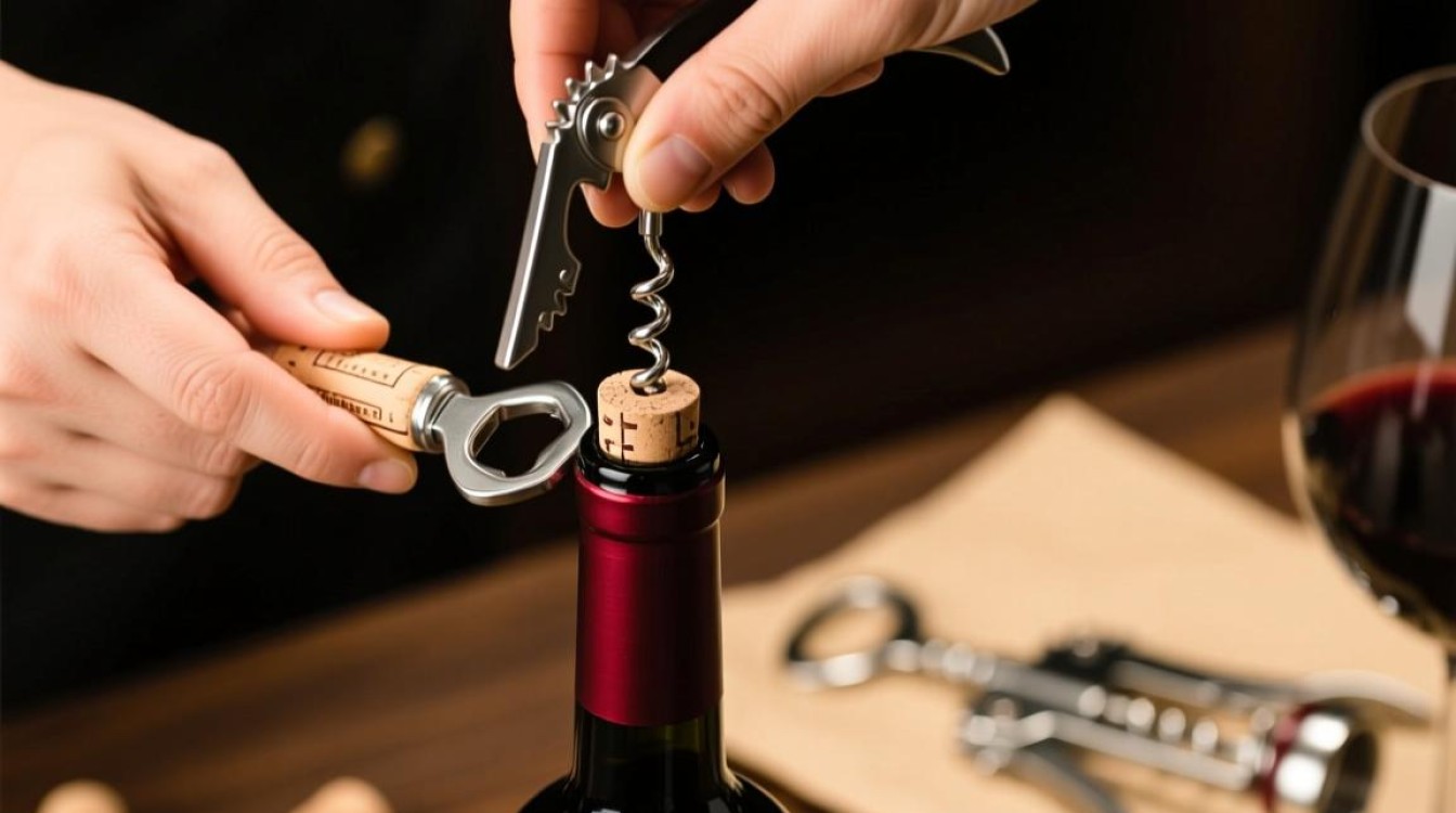 红酒盖开启技巧，新手如何轻松打开？-第3张图片-鸿之腾酒家