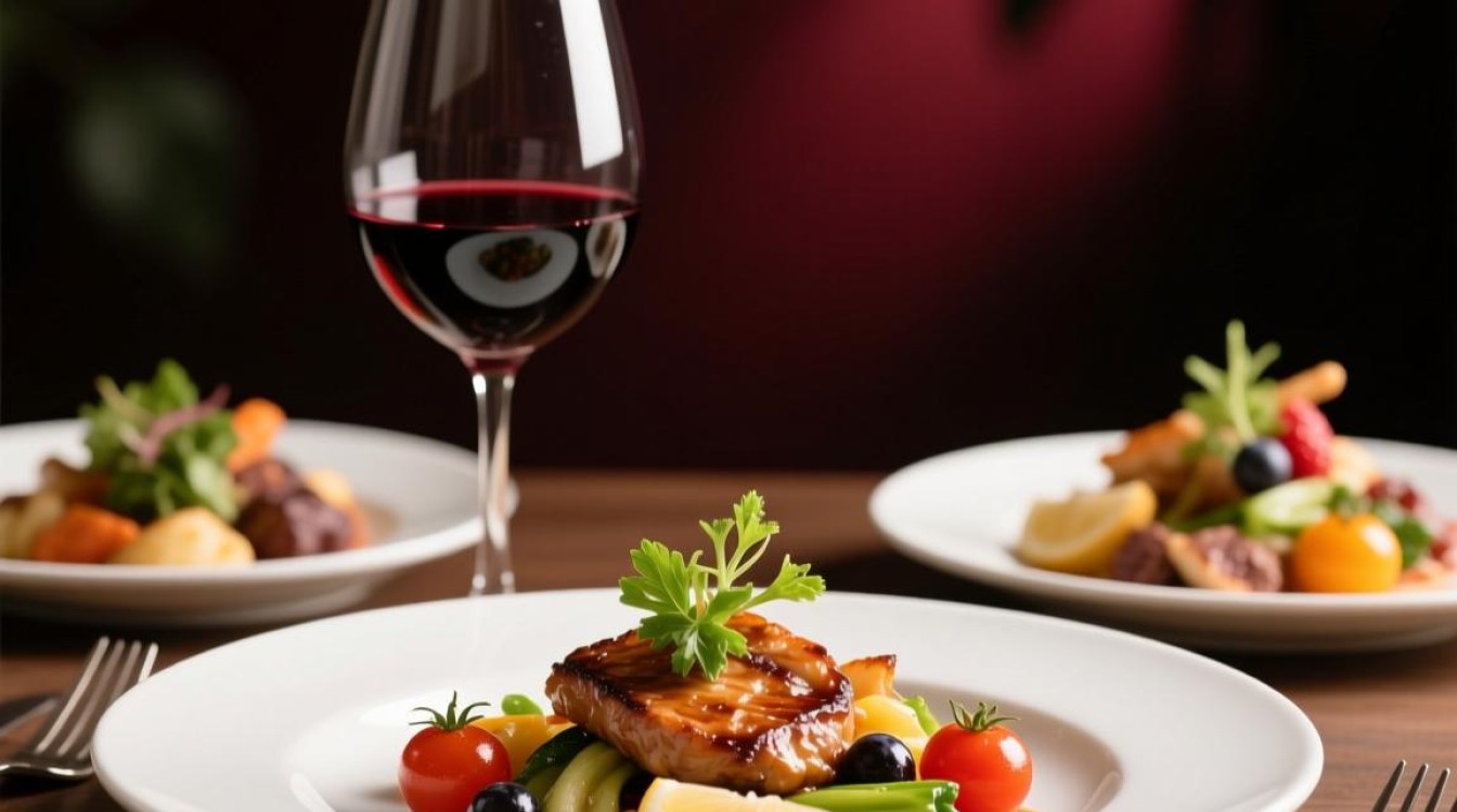 红酒配美食，图片展示中哪些搭配最惊艳？-第2张图片-鸿之腾酒家
