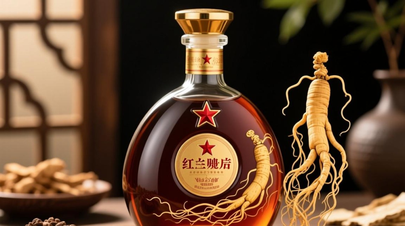 红星人参白兰地酒精度数是多少？-第1张图片-鸿之腾酒家