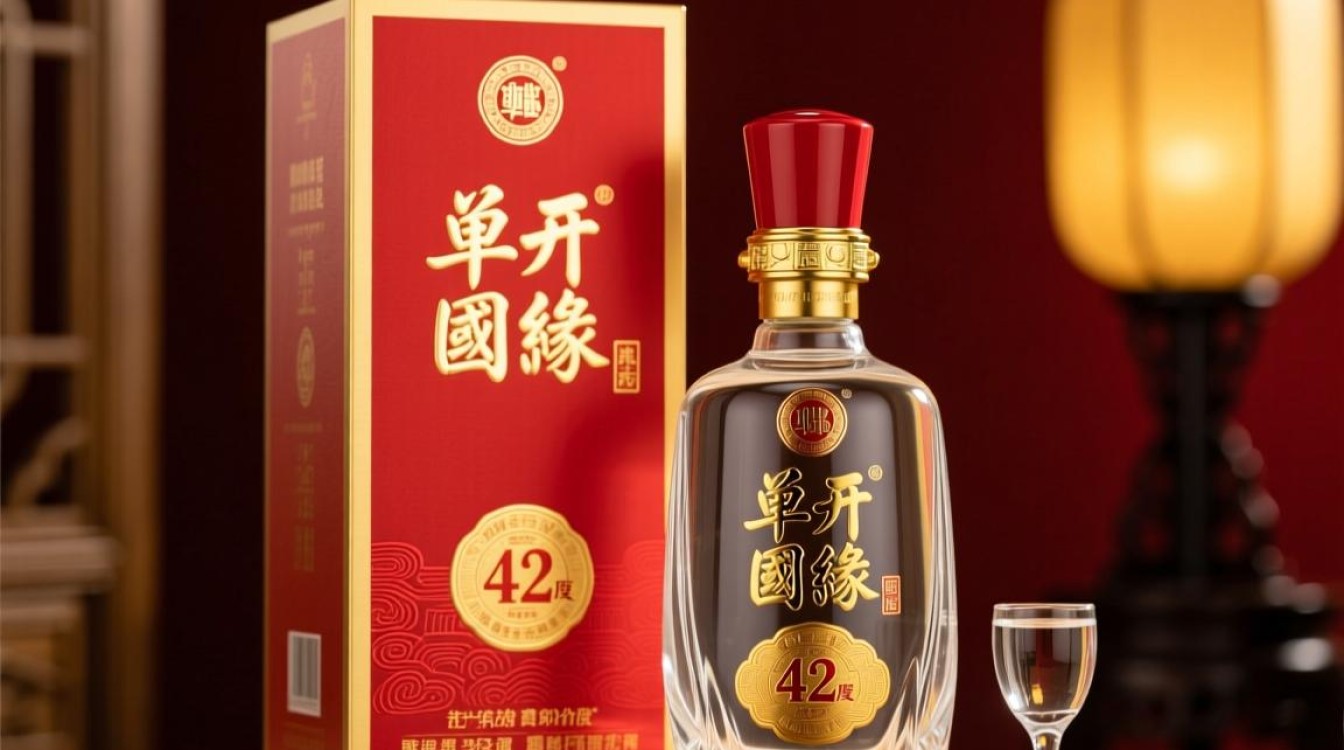 单开国缘42度白酒市场售价是多少？-第1张图片-鸿之腾酒家