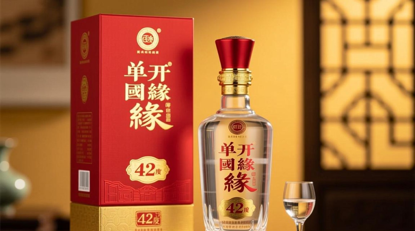 单开国缘42度白酒市场售价是多少？-第2张图片-鸿之腾酒家