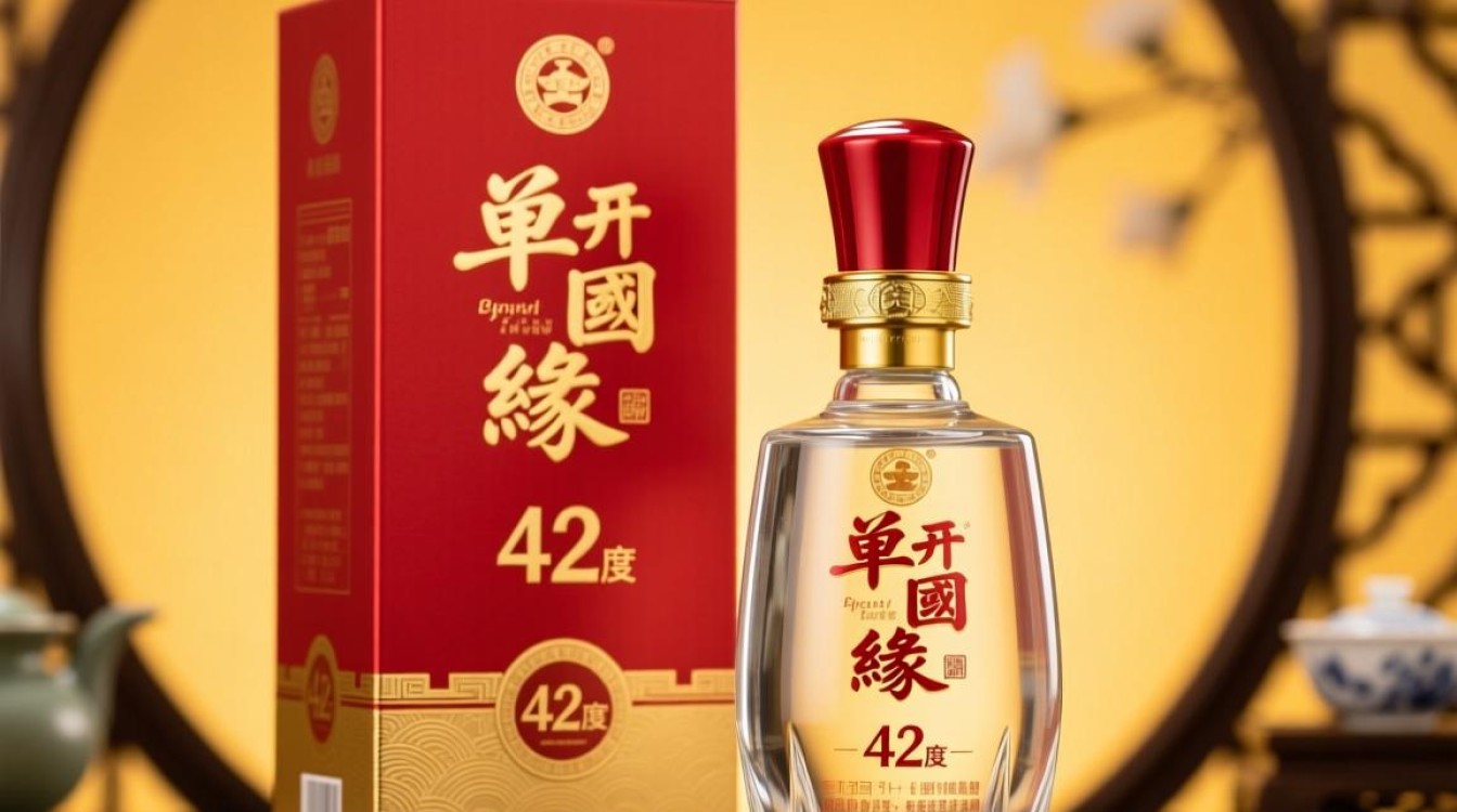 单开国缘42度白酒市场售价是多少？-第3张图片-鸿之腾酒家