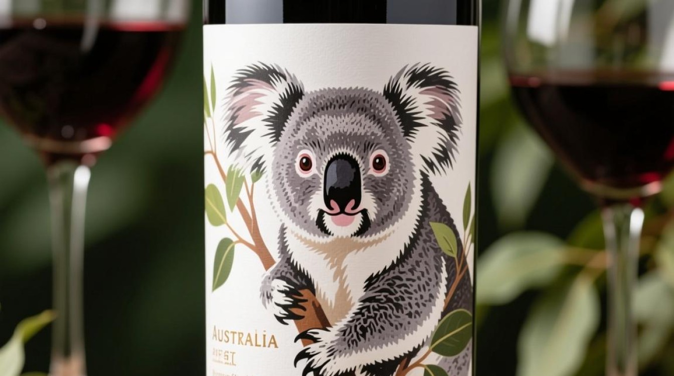 考拉图案红酒，其设计灵感源自何方？-第2张图片-鸿之腾酒家