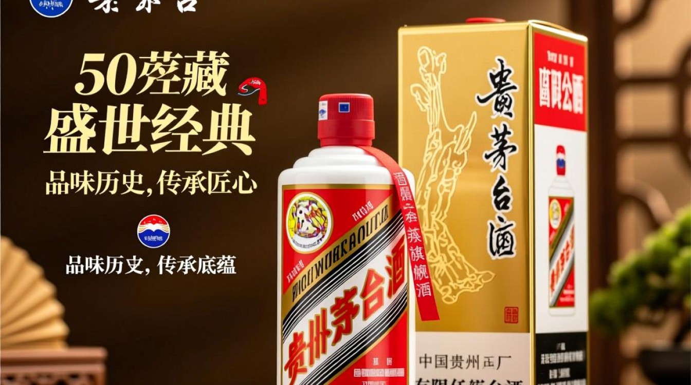 茅台50珍藏盛世经典,其收藏价值是否已超越普通茅台?-第1张图片-鸿之腾酒家 茅台50珍藏盛世经典,其收藏价值是否已超越普通茅台?-第1张图片-鸿之腾酒家