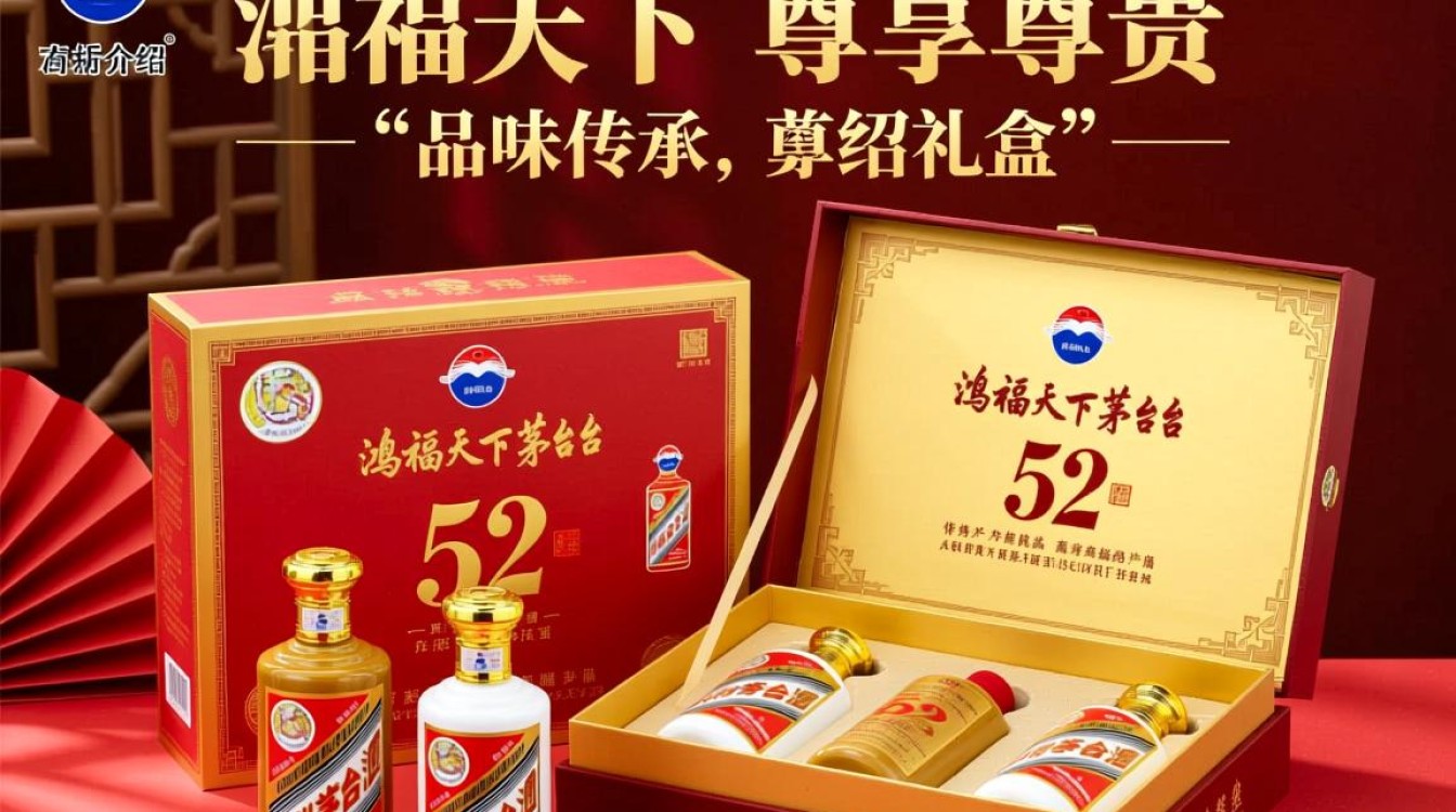 茅台52礼盒鸿福天下，有何独特之处？-第1张图片-鸿之腾酒家