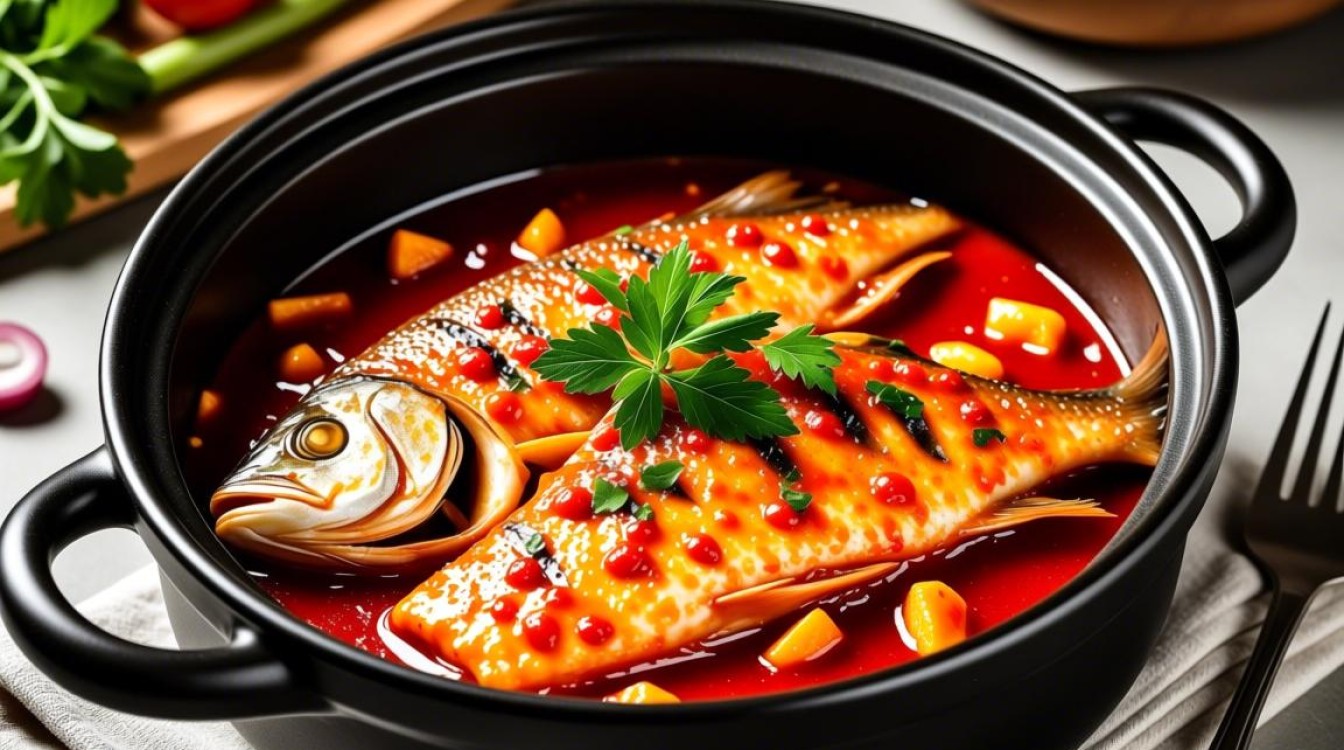 红酒炖鱼可行吗？这样做会有哪些效果？-第1张图片-鸿之腾酒家