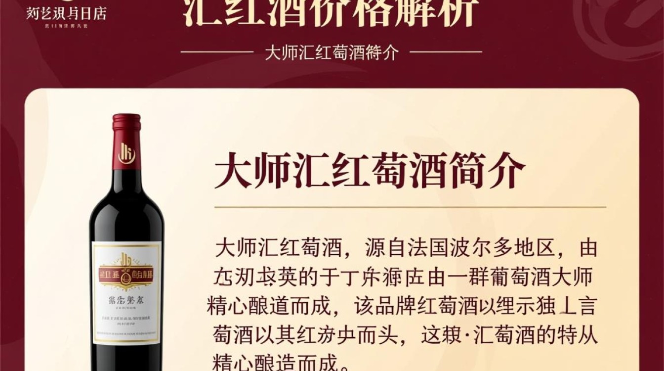 大师汇红酒价格为何如此高昂？揭秘高端市场定价之谜-第2张图片-鸿之腾酒家