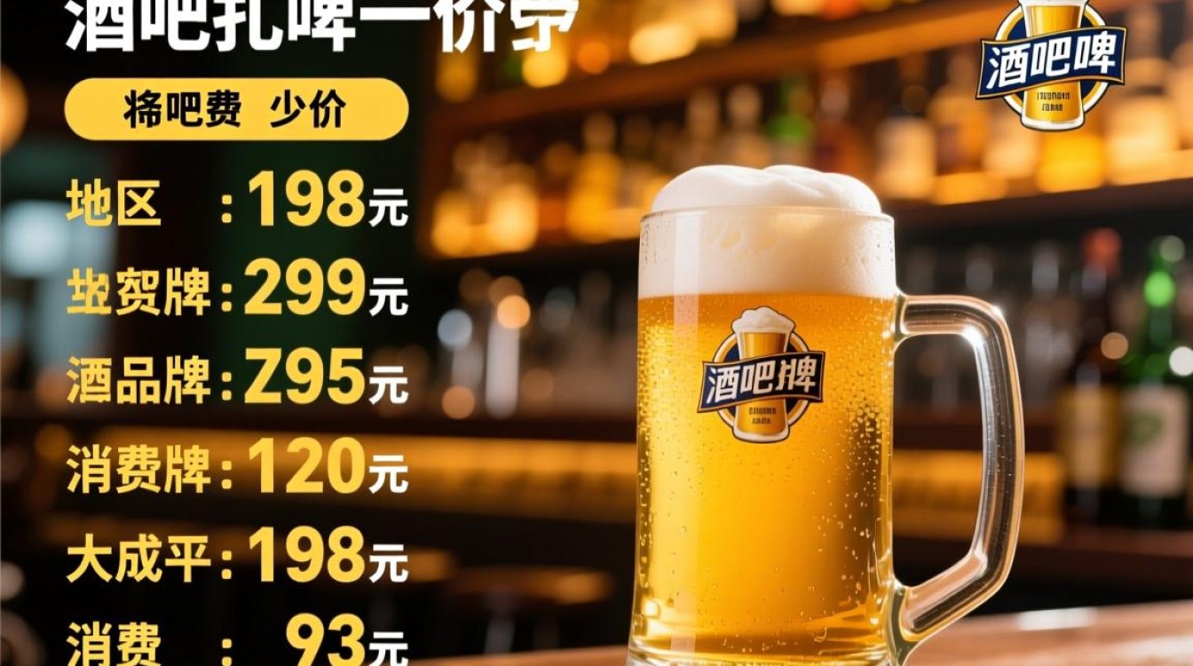 酒吧扎啤价格是多少？不同酒吧价格差异大吗？-第3张图片-鸿之腾酒家
