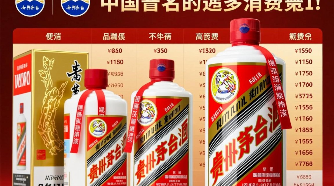 茅台酒系列价格差异大，究竟哪些酒性价比更高？-第1张图片-鸿之腾酒家