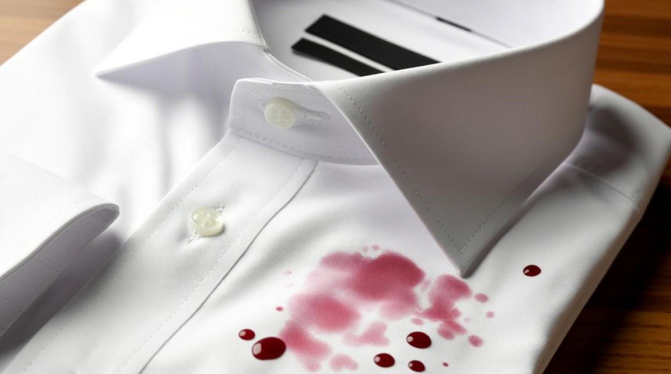 白衬衣上红酒渍，清洗难题如何解？-第3张图片-鸿之腾酒家
