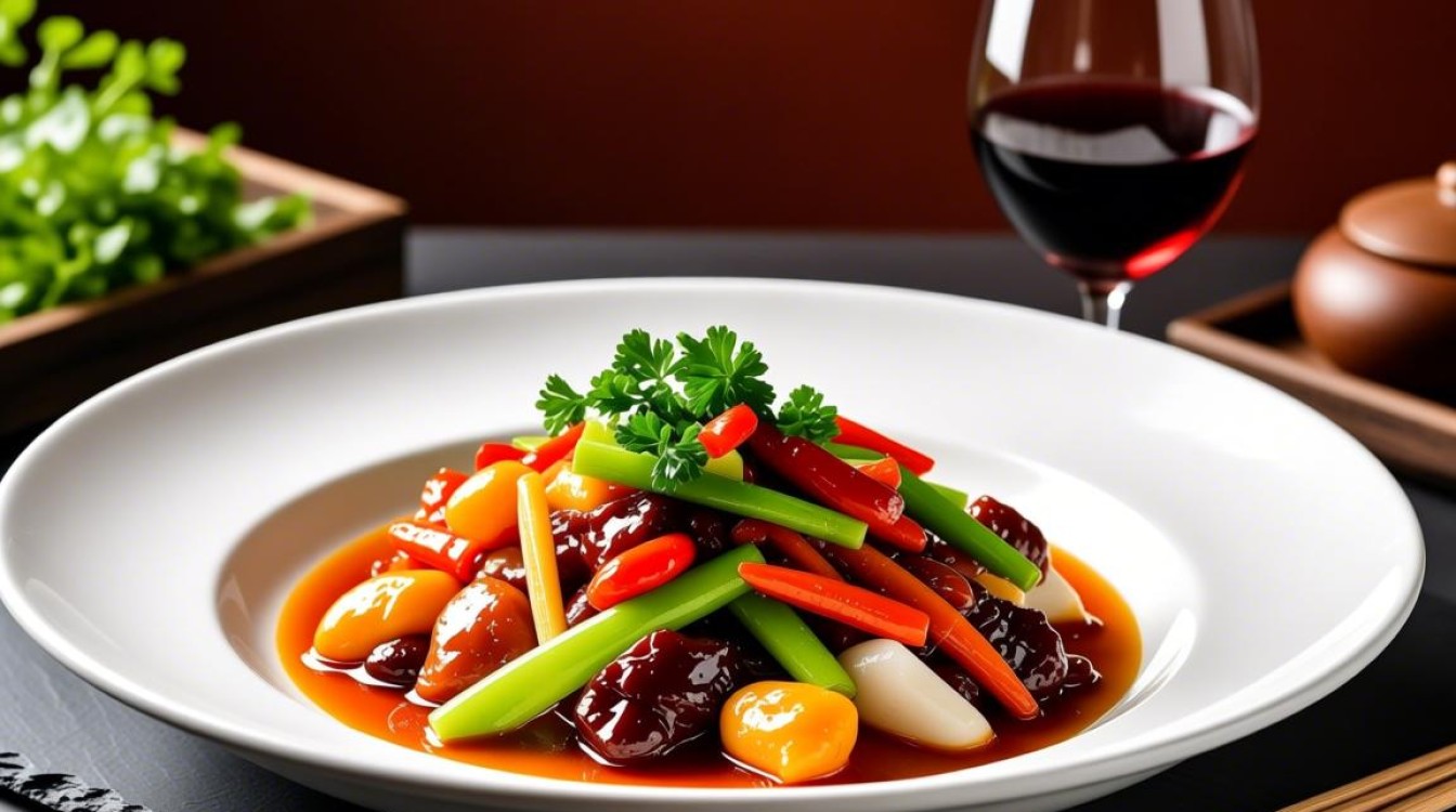 红酒搭配中式菜肴，是否完美融合？-第1张图片-鸿之腾酒家