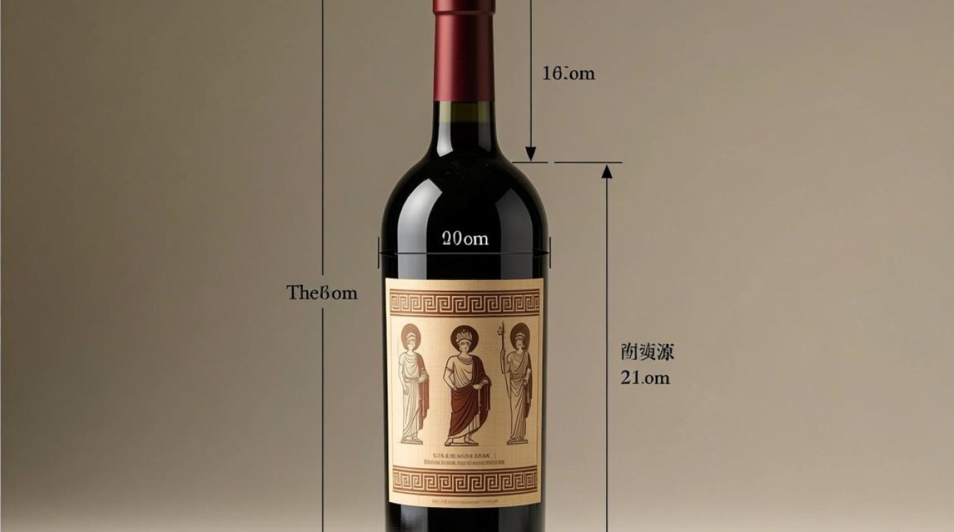 红酒瓶尺寸之谜，为何高度各异？-第3张图片-鸿之腾酒家