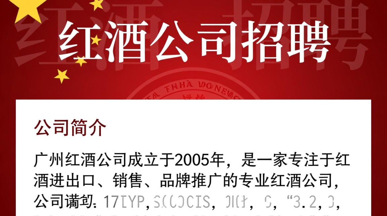 广州红酒公司招聘，有哪些职位空缺？-第3张图片-鸿之腾酒家