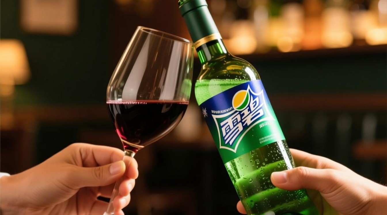 雪碧与红酒的奇妙组合，究竟会是怎样的味道？-第1张图片-鸿之腾酒家