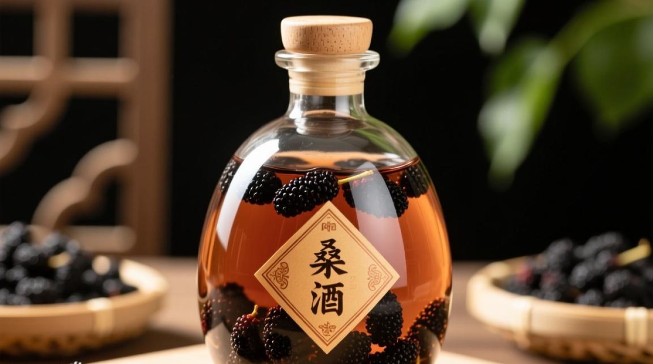 桑椹干泡酒比例是多少？一斤桑椹干需用多少酒？-第2张图片-鸿之腾酒家