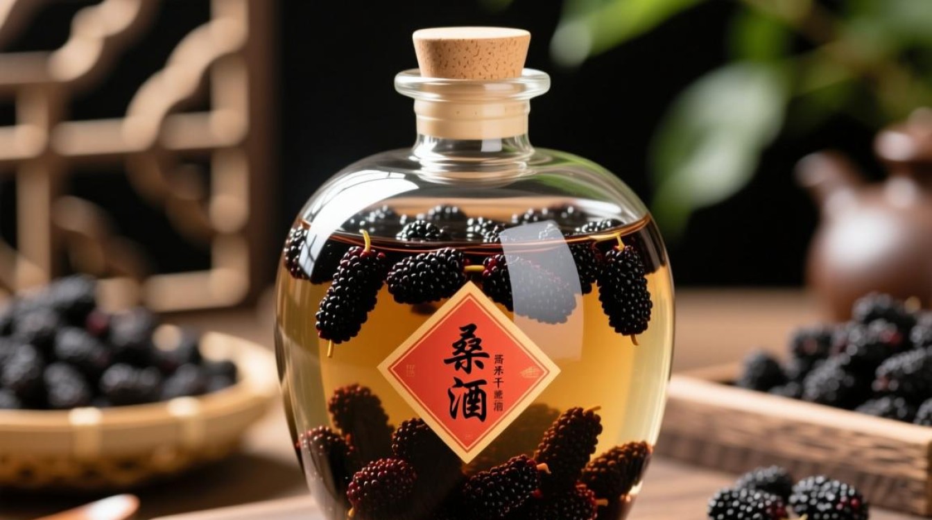 桑椹干泡酒比例是多少？一斤桑椹干需用多少酒？-第3张图片-鸿之腾酒家