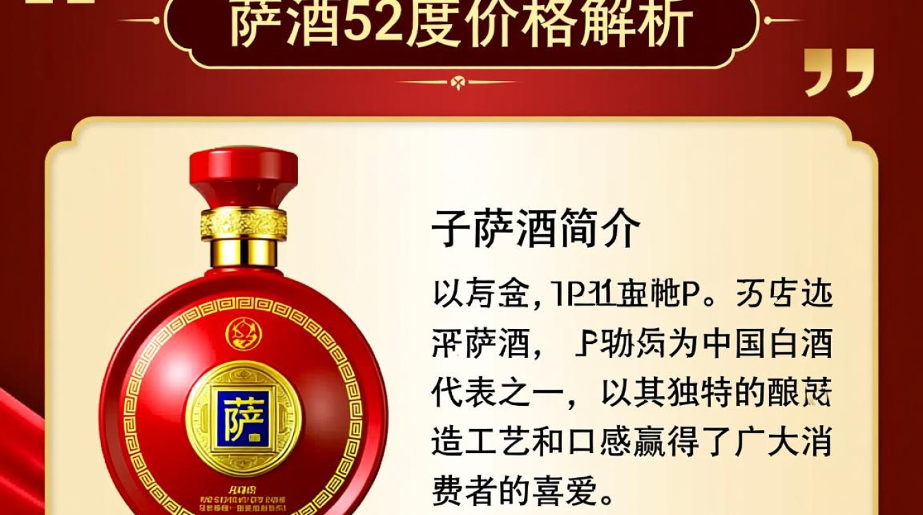 子萨酒52度市场售价是多少？-第2张图片-鸿之腾酒家