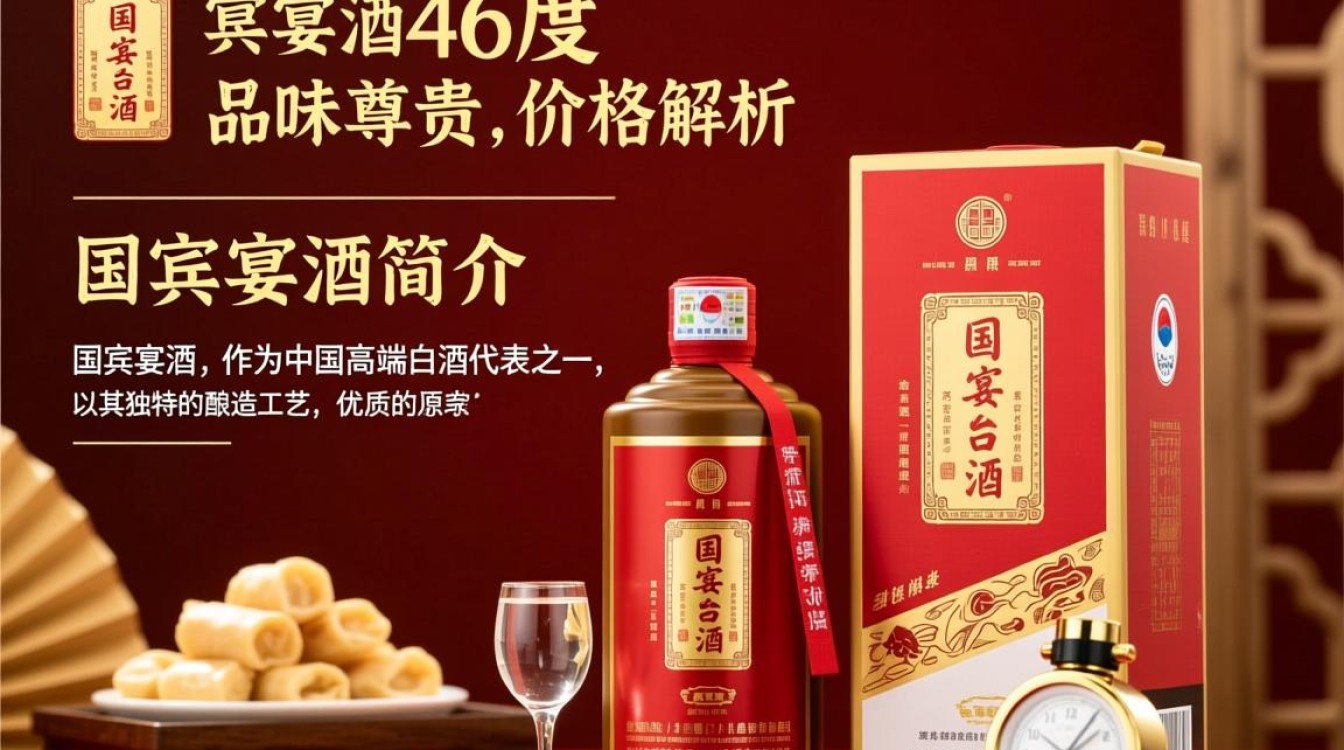 国宾宴酒46度售价是多少？价格之谜揭晓！-第1张图片-鸿之腾酒家