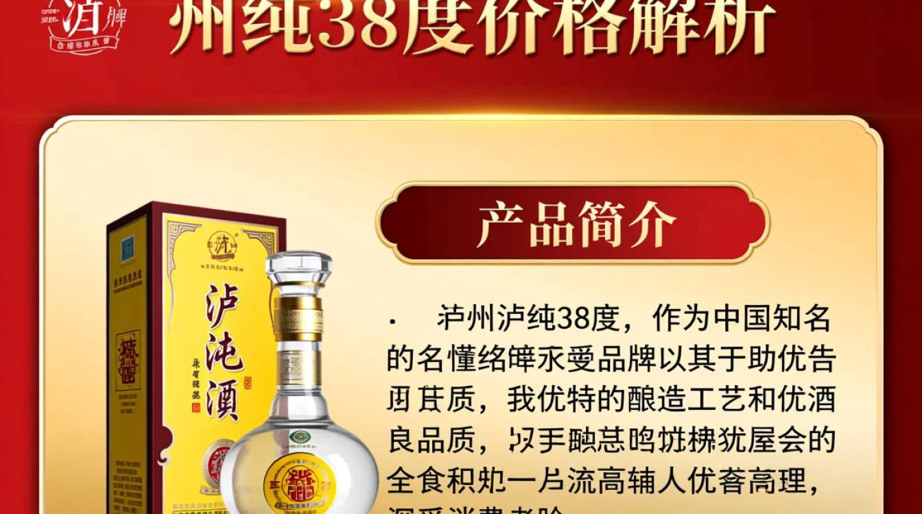 泸州泸纯38度市场售价是多少？-第3张图片-鸿之腾酒家