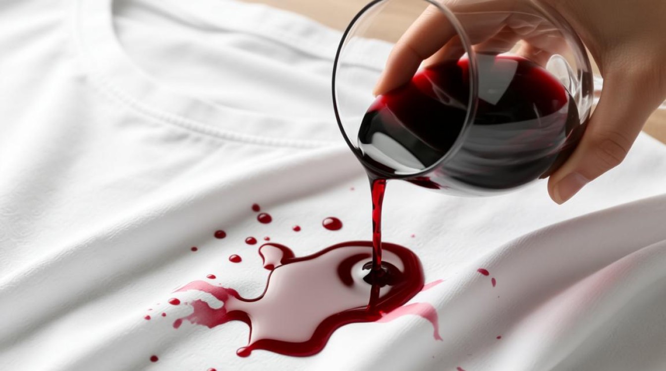 白色衣物不慎染红酒，有何妙招能轻松去除？-第1张图片-鸿之腾酒家