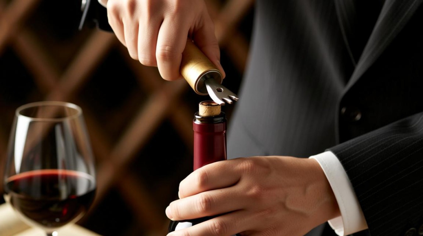 红酒瓶打开方法揭秘？30字疑问标题，红酒开瓶技巧大揭秘！-第1张图片-鸿之腾酒家