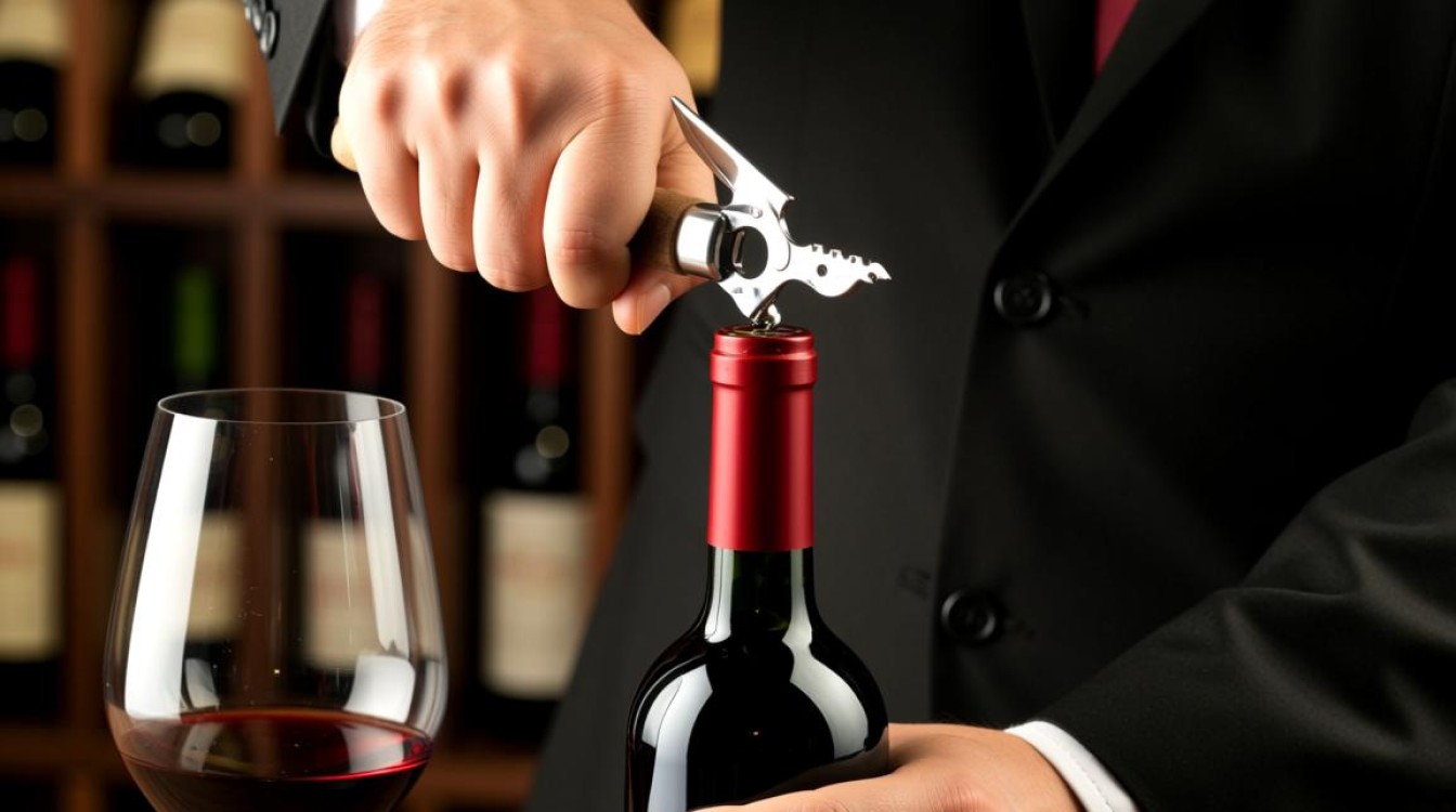 红酒瓶打开方法揭秘？30字疑问标题，红酒开瓶技巧大揭秘！-第3张图片-鸿之腾酒家