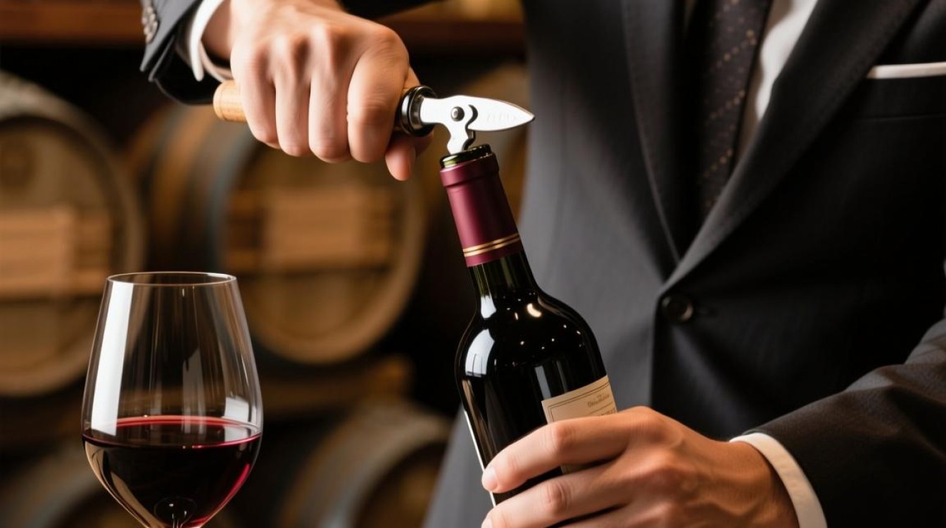 红酒瓶打开方法揭秘？30字疑问标题，红酒开瓶技巧大揭秘！-第2张图片-鸿之腾酒家
