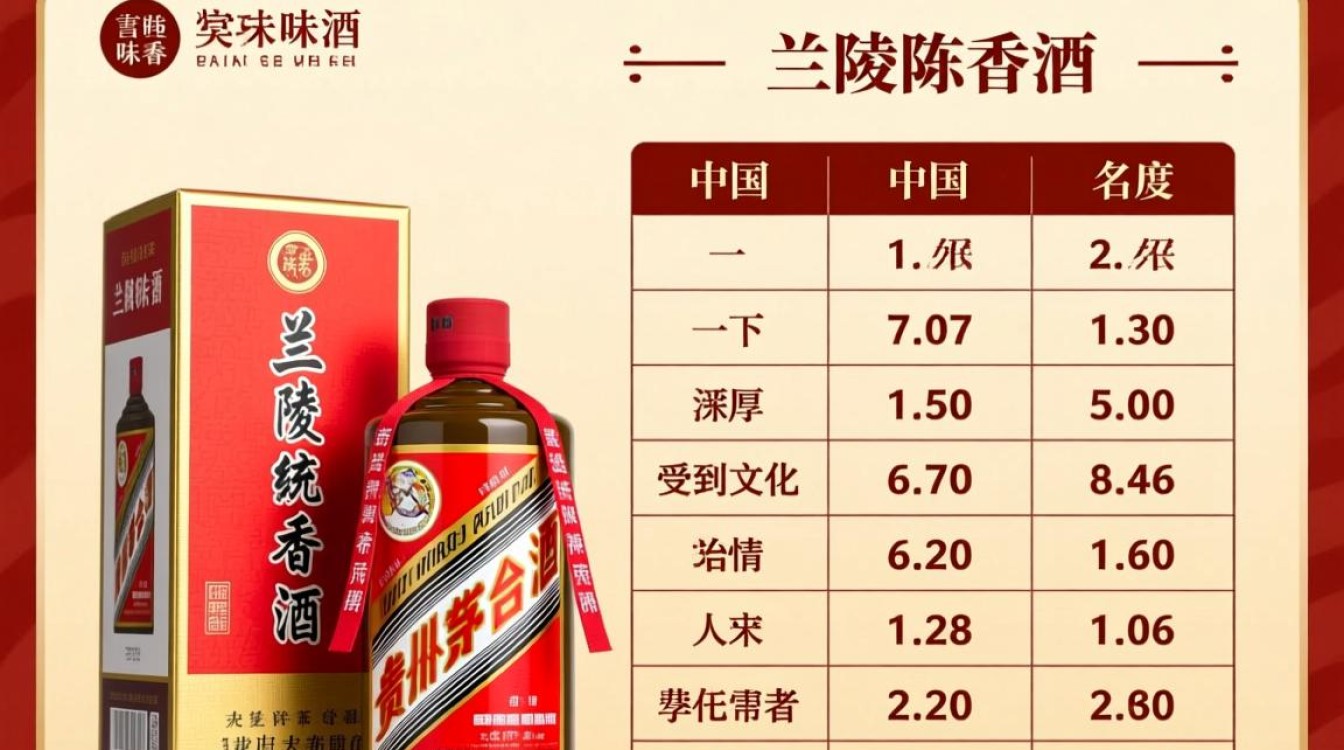 兰陵陈香酒价格表，不同年份和规格价格如何？-第1张图片-鸿之腾酒家