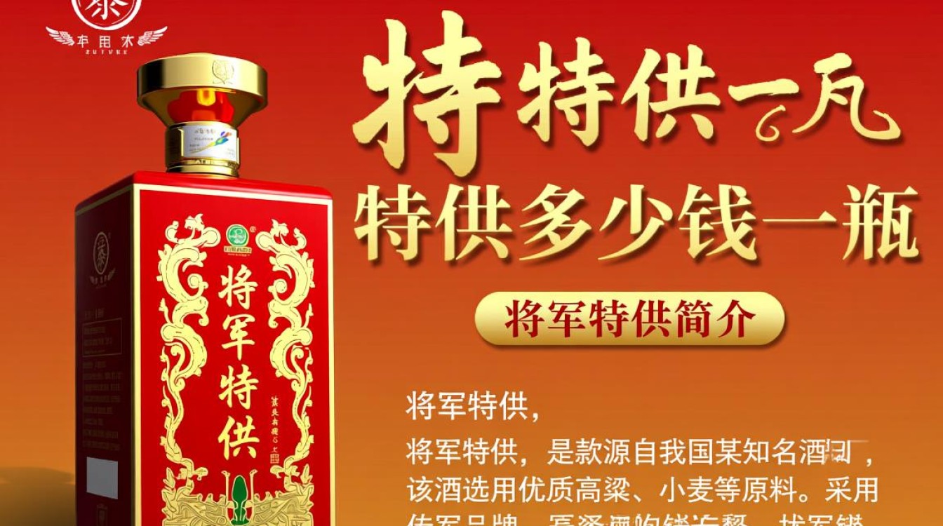 将军特供酒售价之谜，一瓶究竟多少？-第2张图片-鸿之腾酒家