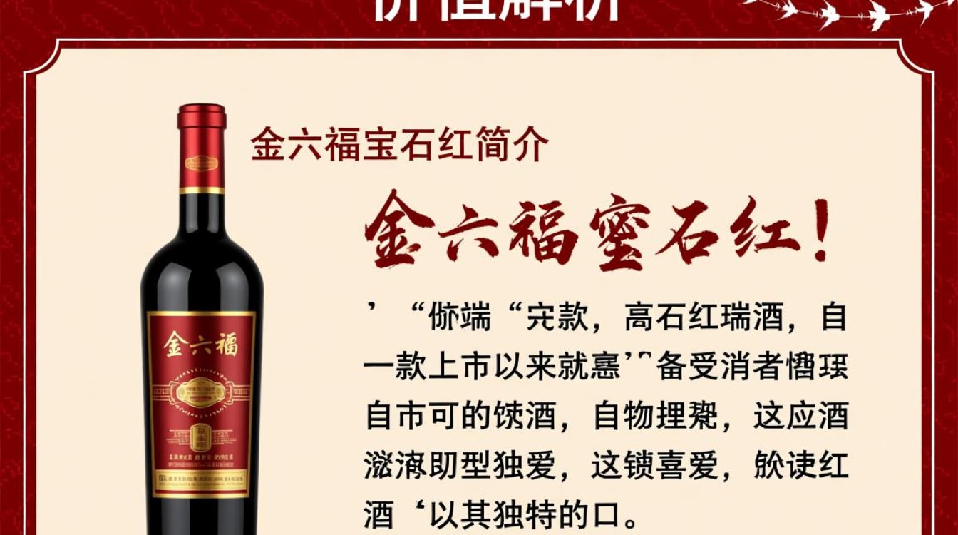 金六福宝石红售价是多少？-第1张图片-鸿之腾酒家
