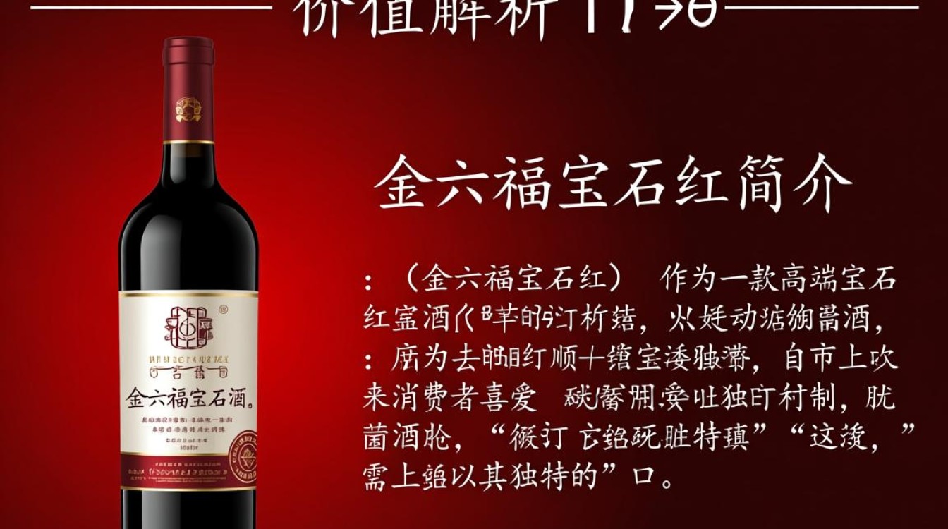 金六福宝石红售价是多少？-第2张图片-鸿之腾酒家