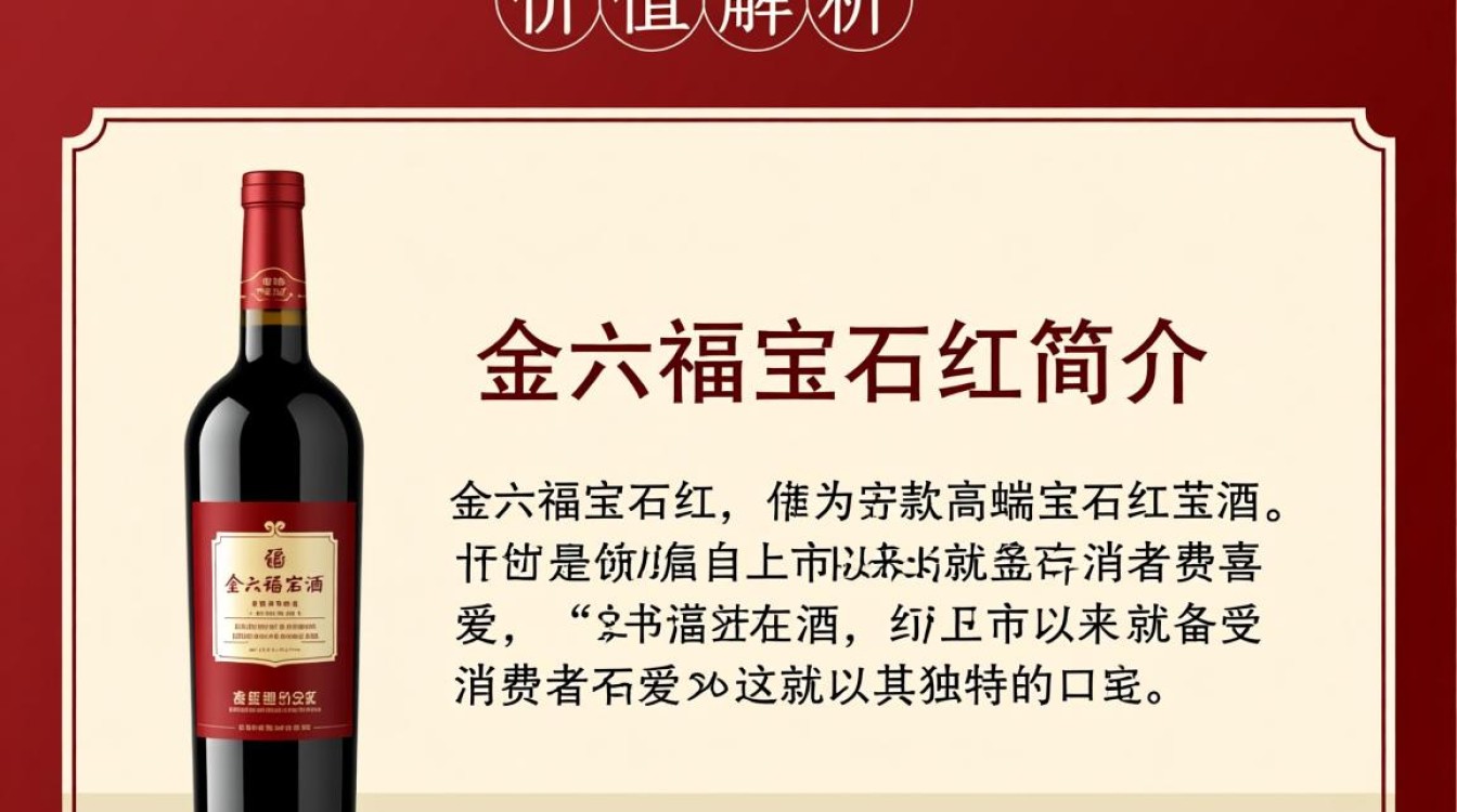 金六福宝石红售价是多少？-第3张图片-鸿之腾酒家