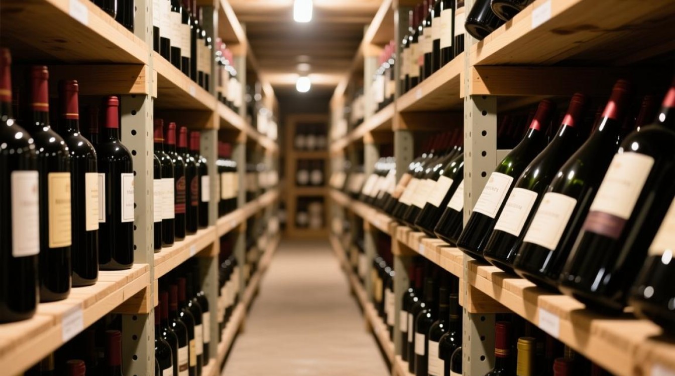 红酒存放，平放、斜放哪种方式更合适？-第1张图片-鸿之腾酒家