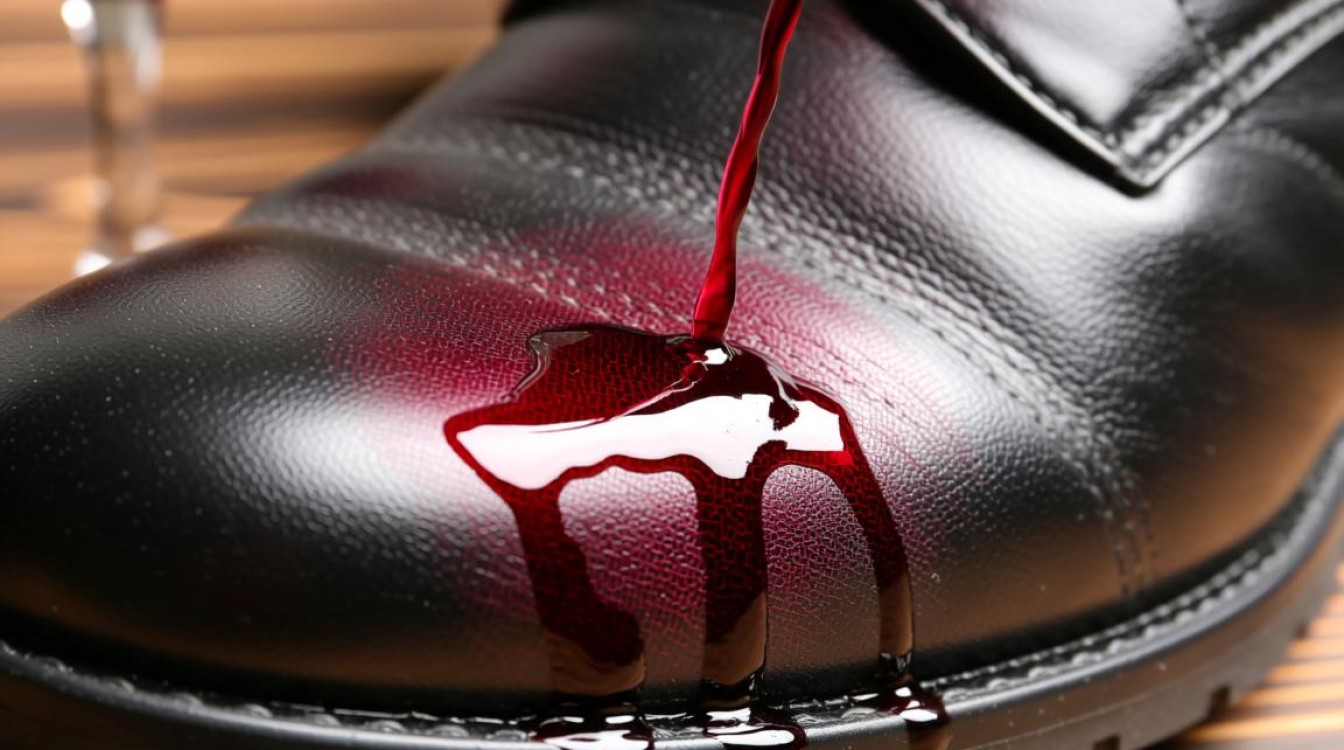 红酒渍如何有效清洗鞋子？-第3张图片-鸿之腾酒家