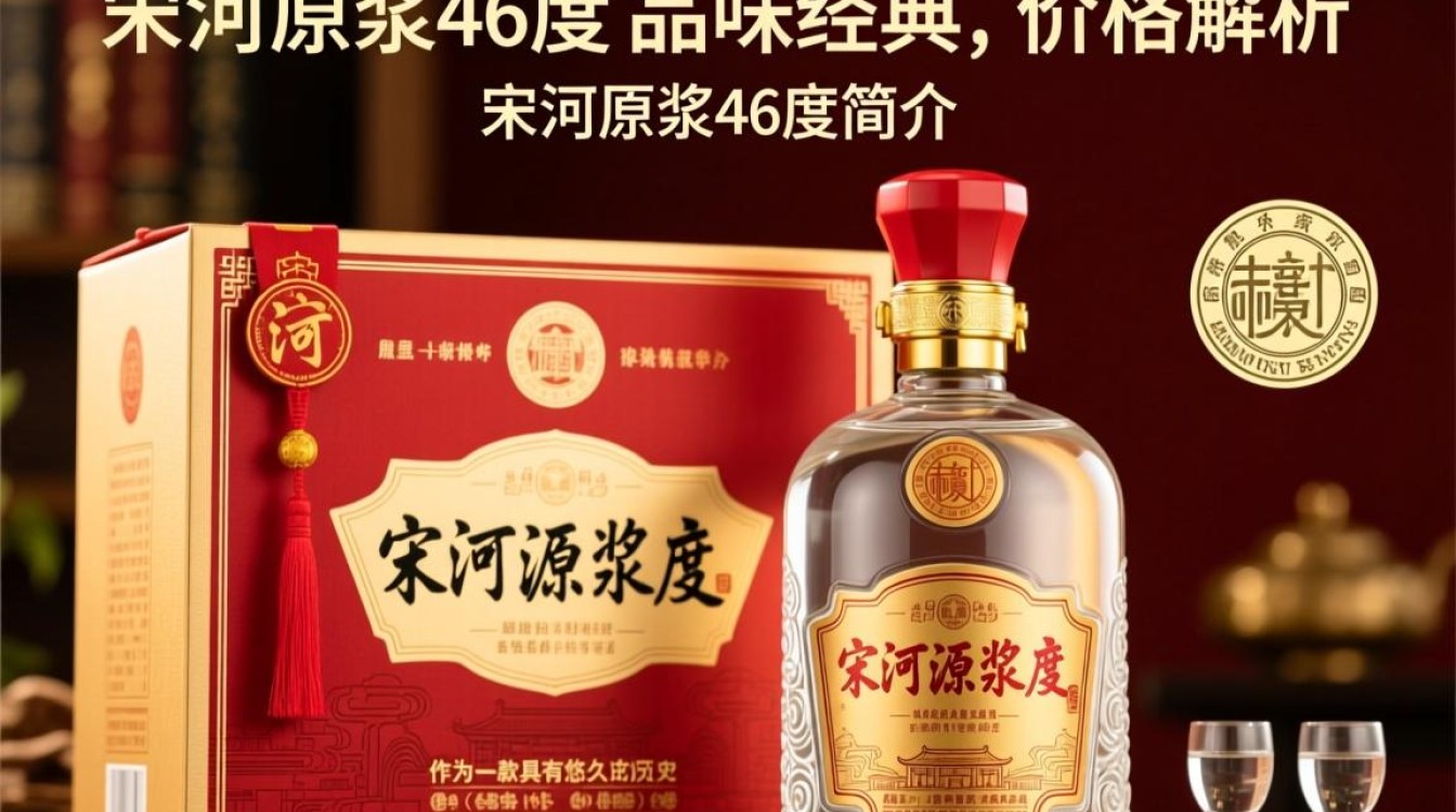宋河原浆46度酒售价是多少？-第2张图片-鸿之腾酒家