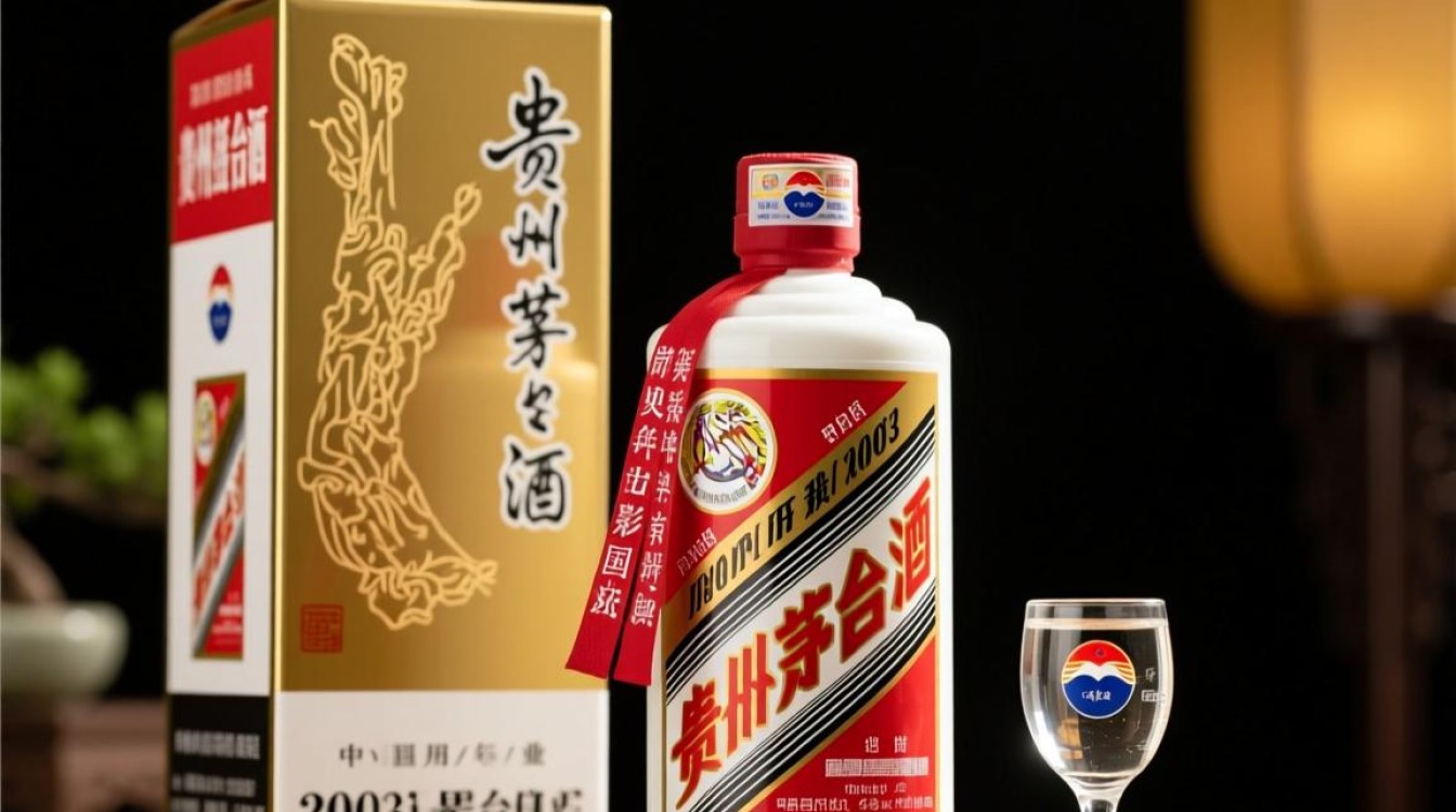 贵州茅台2003图片之谜，揭秘罕见茅台真伪与历史价值？-第1张图片-鸿之腾酒家