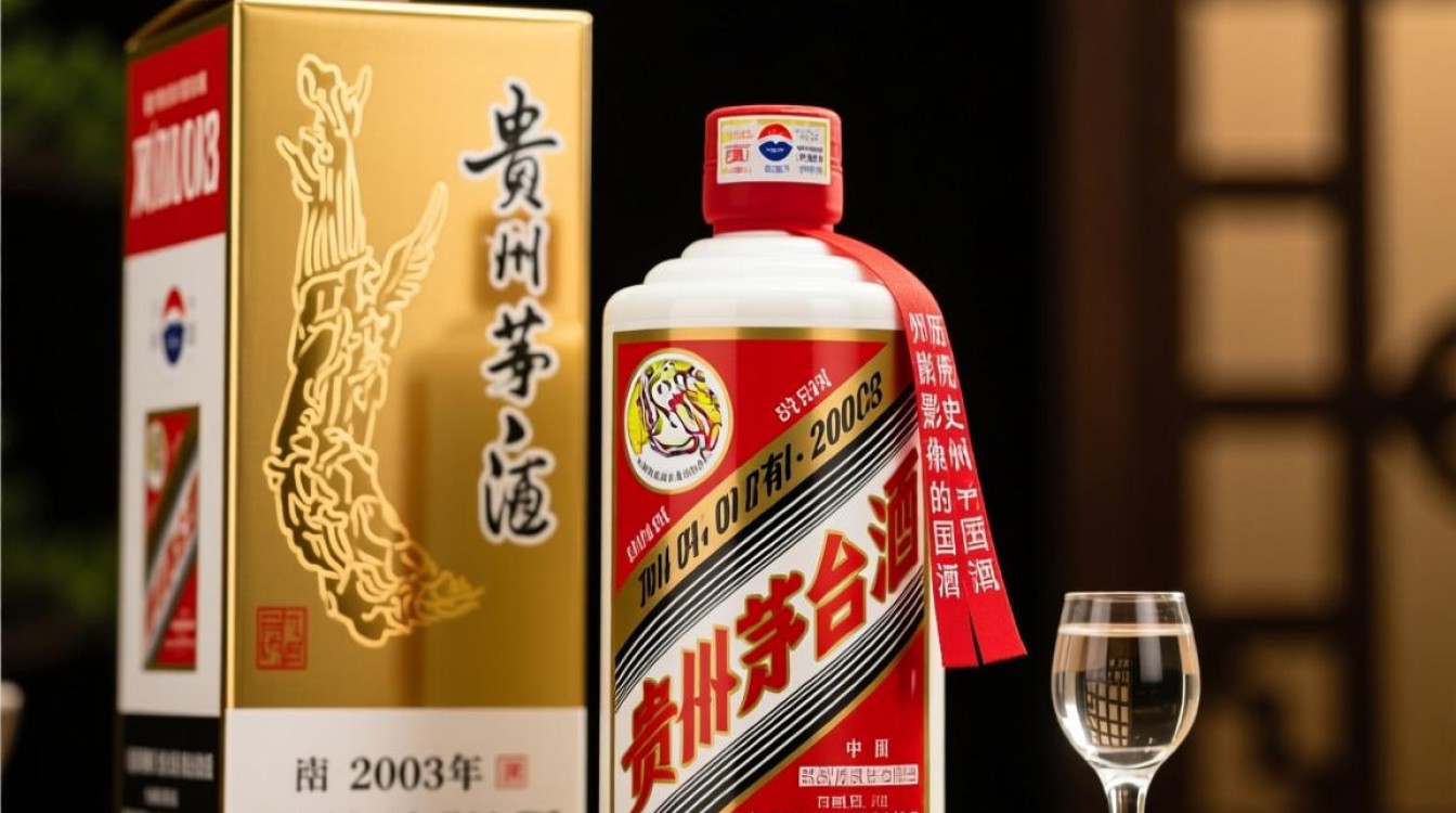 贵州茅台2003图片之谜，揭秘罕见茅台真伪与历史价值？-第3张图片-鸿之腾酒家