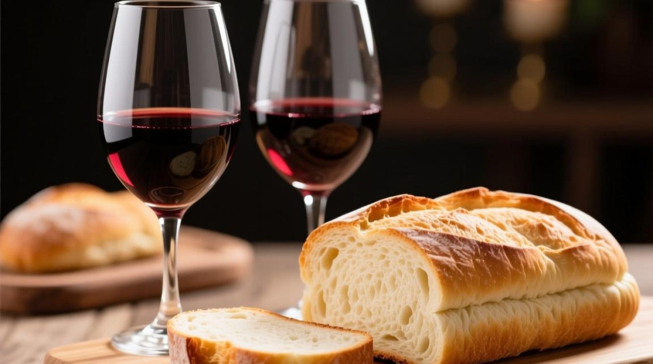 红酒与面包的完美搭配，图片大全中藏着哪些秘密？-第2张图片-鸿之腾酒家